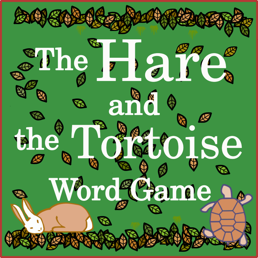 The Hare and the Tortoise Word Game 